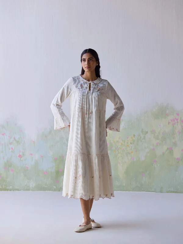 Score Huge Discounts Today!Adagio Tier Midi Dress