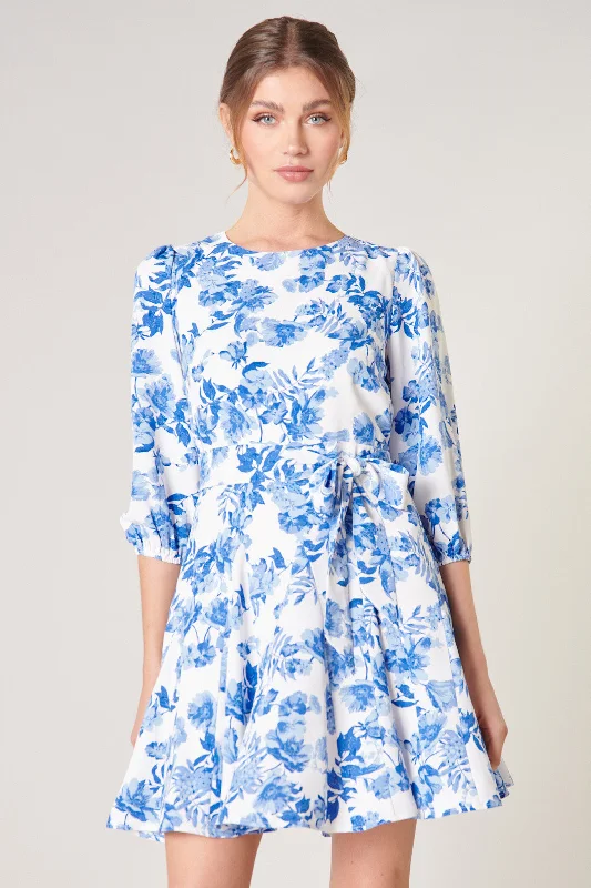 BLUE-FLORAL