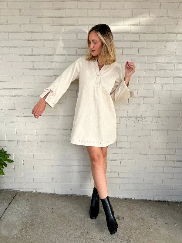 Crazy Discounts Inside!Casual Energy 3/4 Sleeve Dress