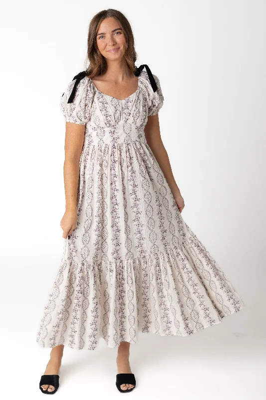 Save More with Every Purchase!Citrus Swiss Dobby Print Dress