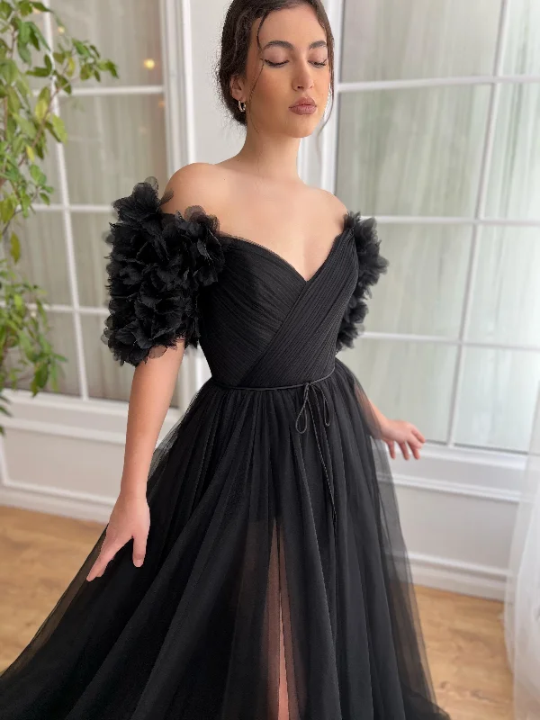 Your Shopping Wish, Our Discount Command!Eclipse Frill Gown