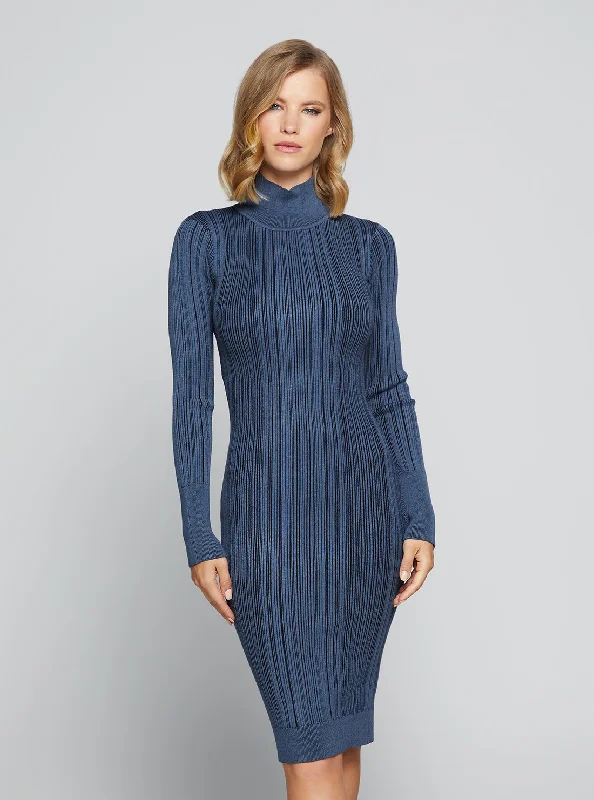 Amazing Prices You Can’t Resist!Eco Sea Blue Colette Midi Dress