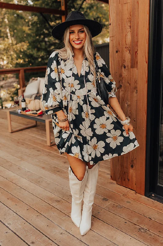 Your Exclusive Offer Awaits!Floral Dreams Babydoll Mini Dress