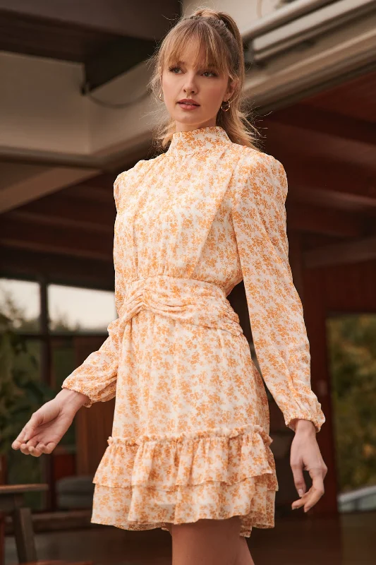 Your Wallet Will Thank You!Hamptons Shirred Ruffle Dress