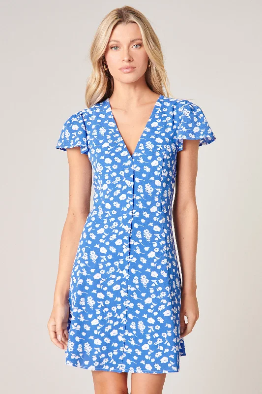 Unlock Huge Savings Now!La Jolla Button Front Mini Dress