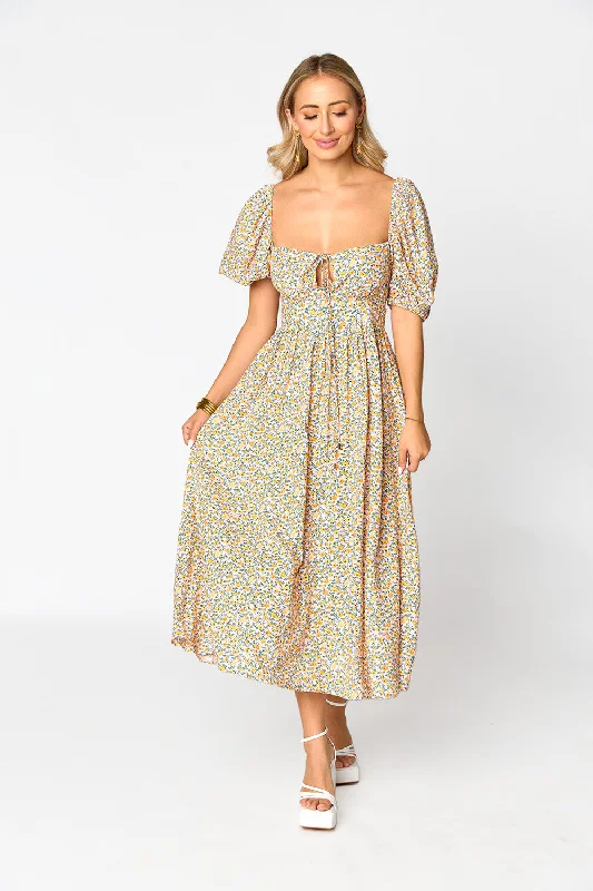 Huge Price Cuts Await!Olsen Midi Dress - Magnolia