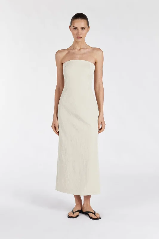Shop Now and Save!OPAL OAT STRAPLESS MIDI DRESS