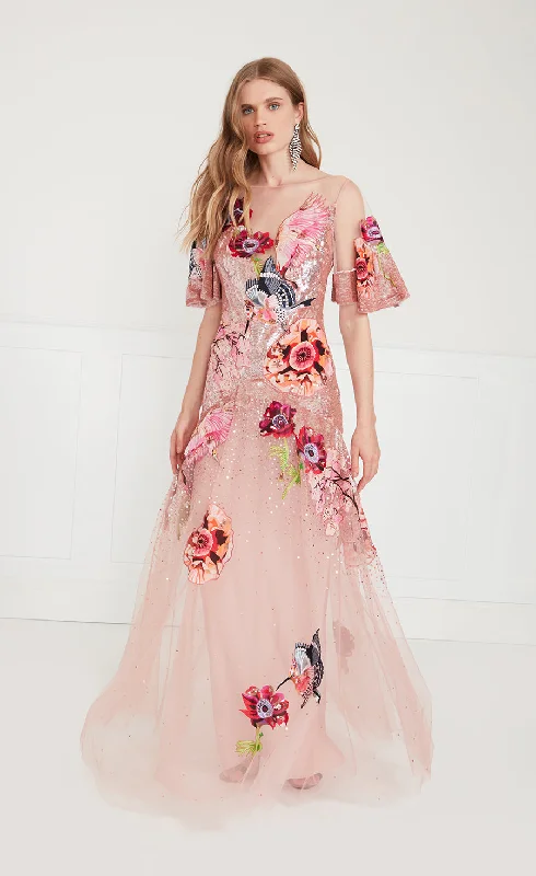 Score Huge Discounts Today!Petal Gown - Blush
