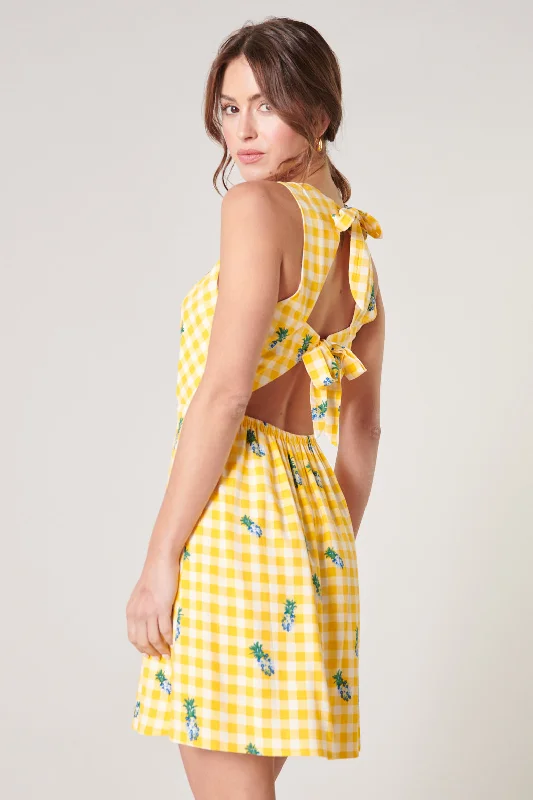 Sale Alert – Get Ready to Shop!Pineapple Punch Las Casitas Open Back Mini Dress
