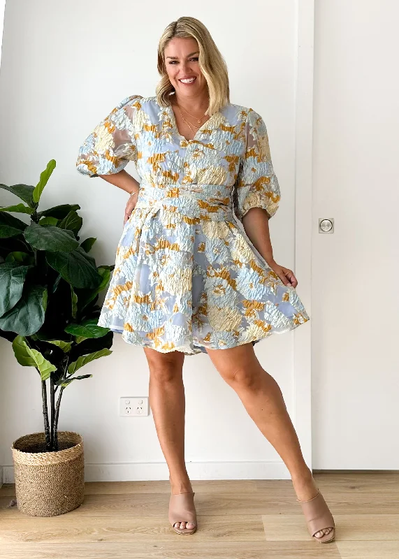 Today Only – Don’t Miss It!Pixxie Dress - Blue Jacquard