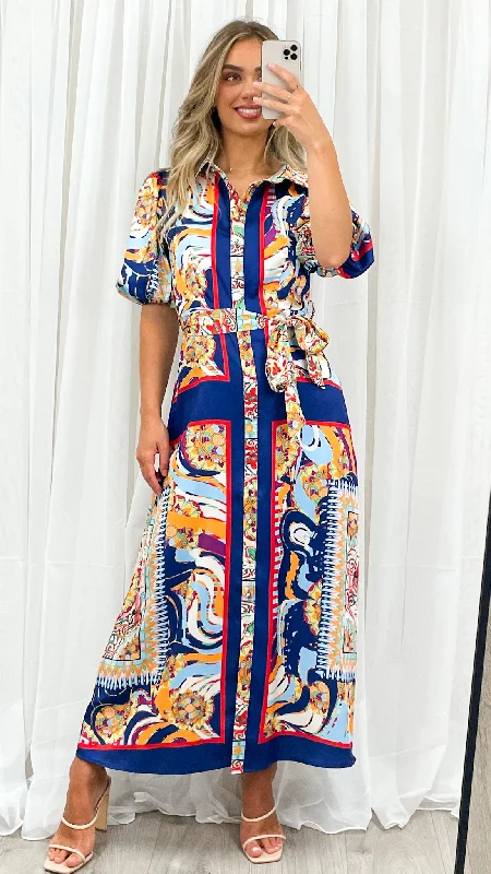 Score Big Savings Today!SICILY DRESS - NAVY