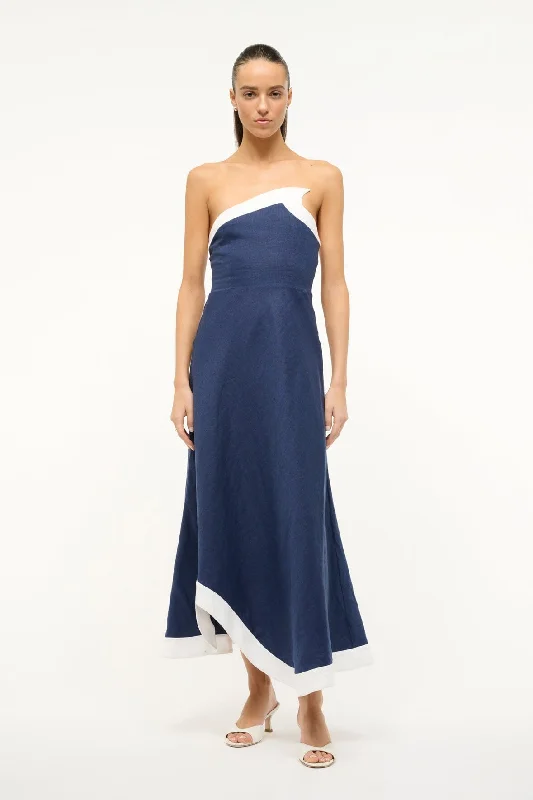 Today’s Deals, Tomorrow’s Regrets!SIRANI DRESS | NAVY WHITE