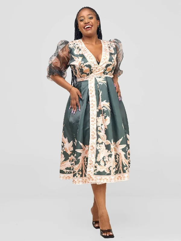 Special Discounts Inside!Stylish Sisters Dress - Green