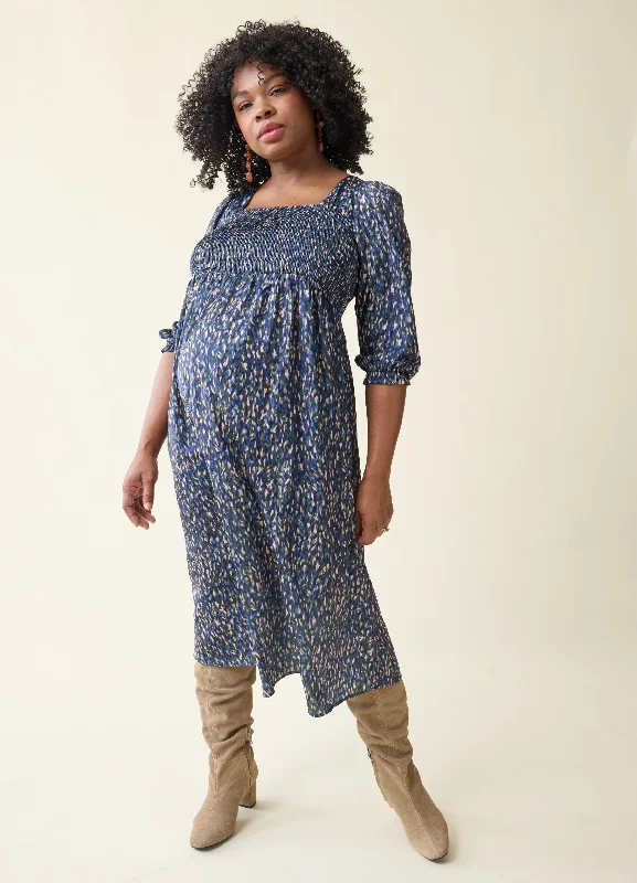 Price Drop Alert!The Breeze Maternity Midi Dress