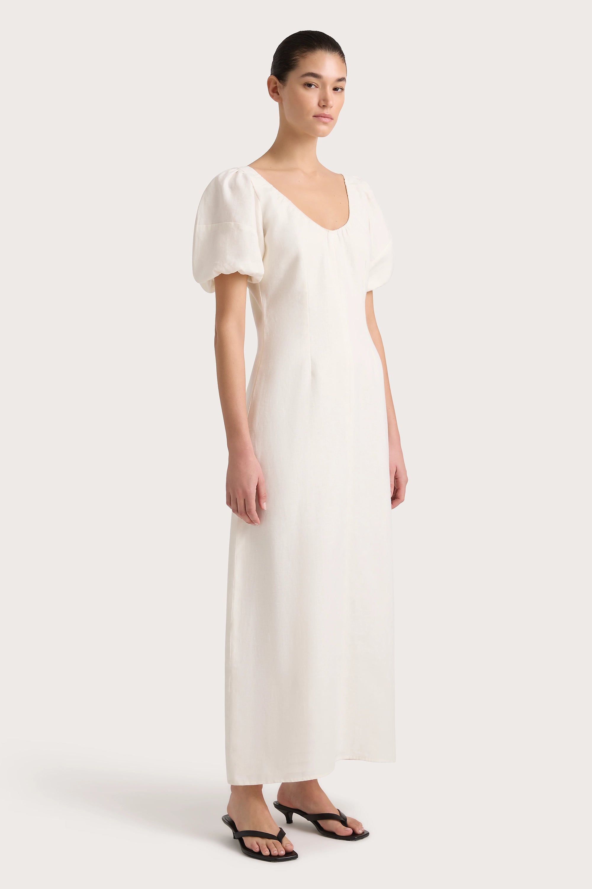 The Best Sale of the Year!Vence Midi Dress White
